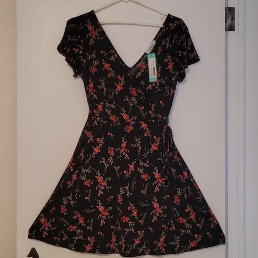 New Kaileigh Kaela faux‎ Wrap Knit Dress